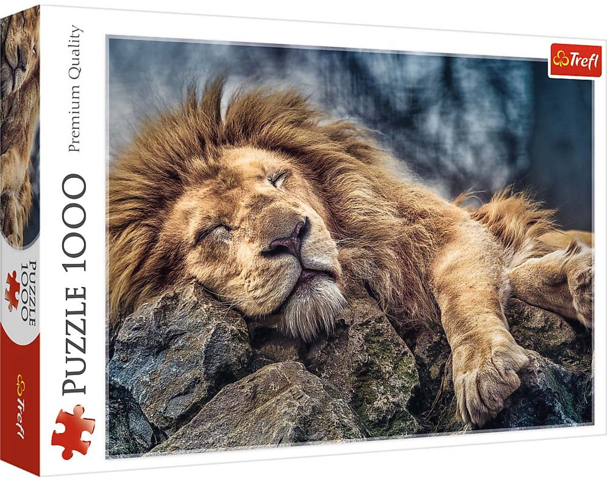 Puzzle del leone addormentato Trefl - 1000 pezzi
