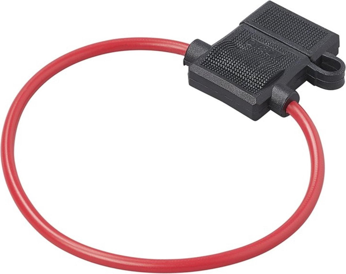Portafusibile in linea compatto Proplus - diametro filo 2 mm² - adatto per fusibile a lama standard