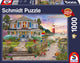 Schmidt - puzzle - la casa al mare - 1000 pezzi - adulti - da 12 anni