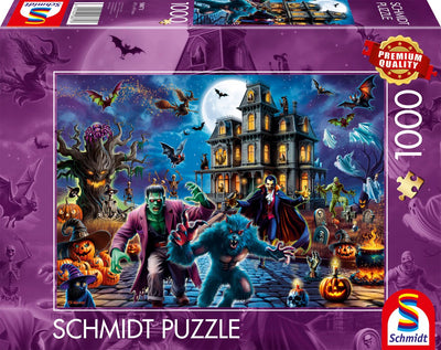 Schmidt - puzzle - Halloween - notte - 1000 pezzi - adulti - da 12 anni