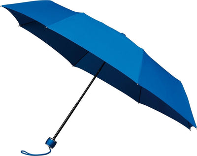 Minimax windproof umbrella - 100 cm - hand opening - light blue