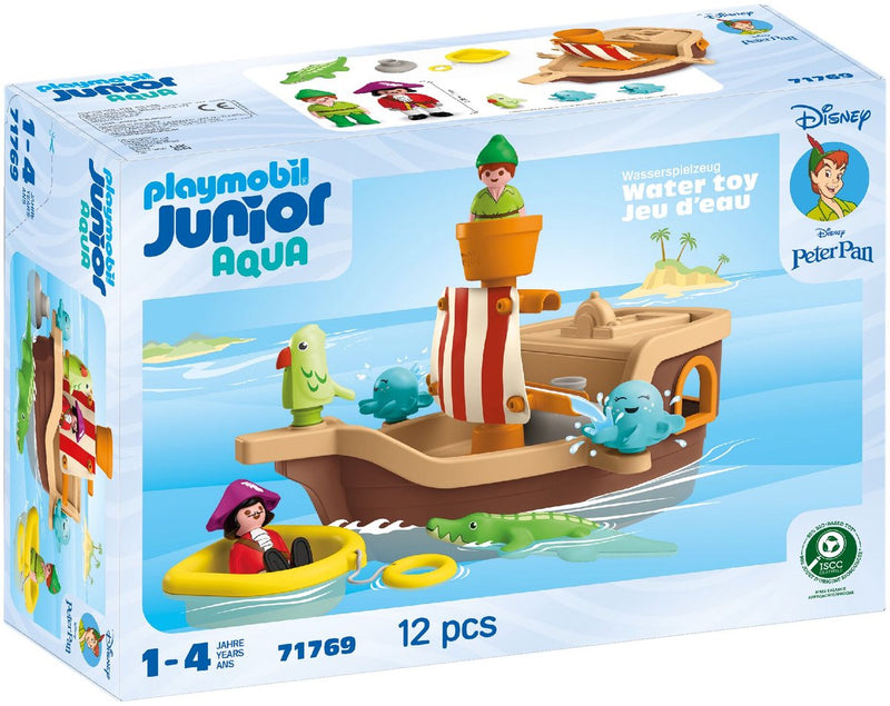 Playmobil Junior Disney: Peter Pan's Splashing Pirate Ship 71769