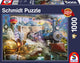 Schmidt - Puzzle - Viaggio magico - 1000 pezzi - Adulti - dai 12 anni
