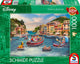 Schmidt play - thomas kinkade studios - disney topolino e minnie in italia, 1000 pezzi
