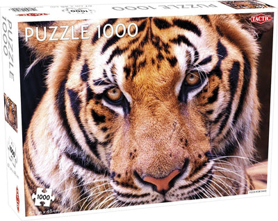Tigre tattica – Puzzle – 1000 pezzi – potente animale selvatico – design elegante e rilassante – alta qualità scandinava