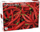 Tattica impossibile: peperoncini rossi piccanti – puzzle – 1000 pezzi – sfida con modelli estremi – design elegante e rilassante – alta qualità scandinava