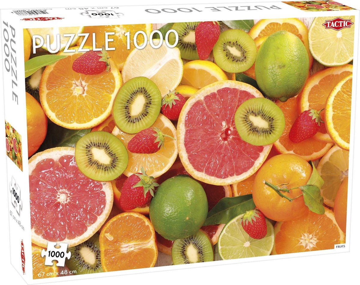 Puzzle táctico especial para amantes: frutas - 1000 piezas