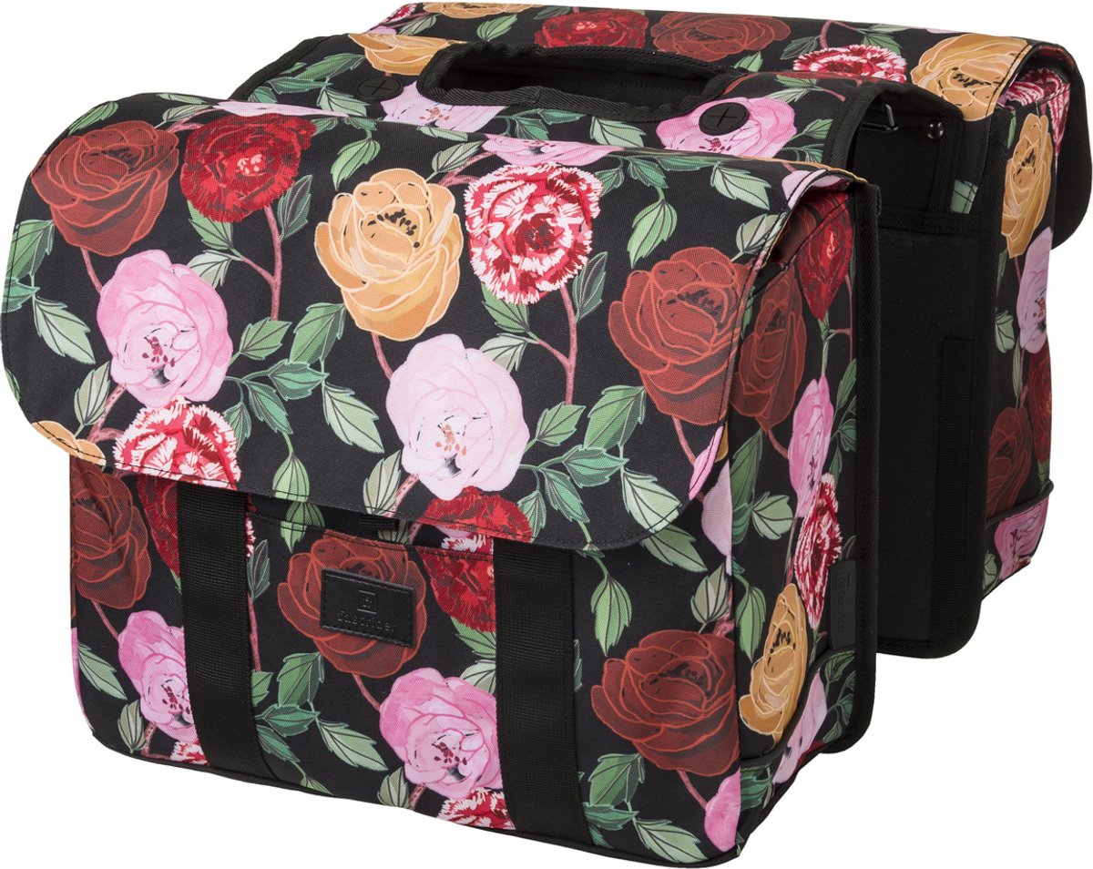 Abi fastrider nyla bolsa doble para bicicleta tendencia floral