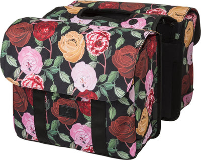 Abi fastrider nyla bolsa doble para bicicleta tendencia floral