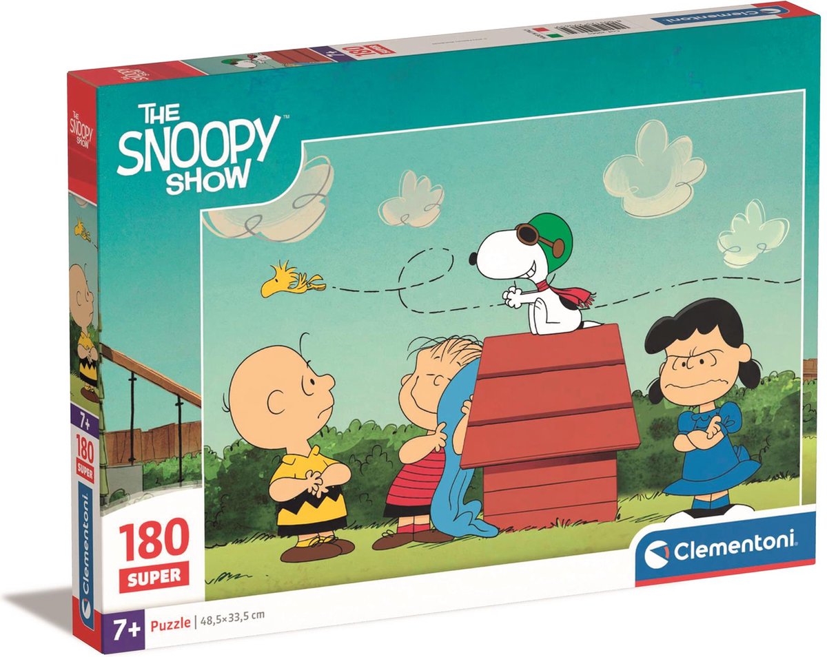 Clementoni Jigsaw Puzzle Peanuts Snoopy, 180st.