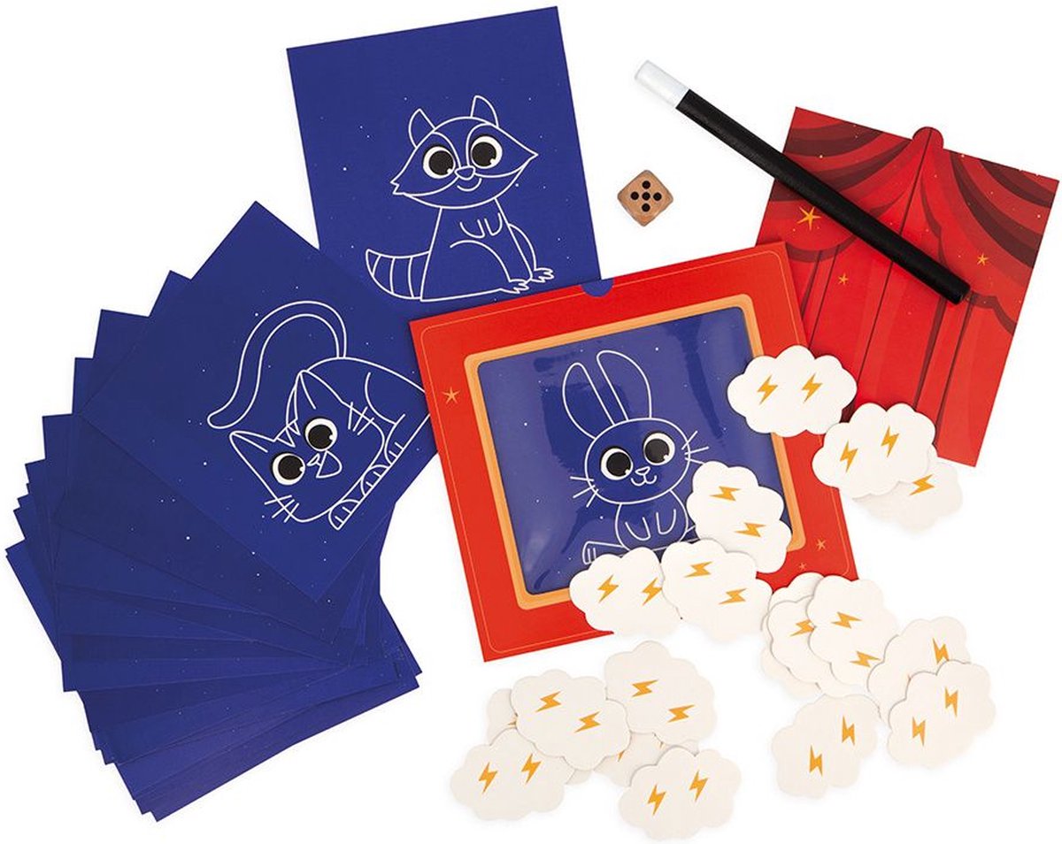 Janod - gioco - gioco da tavolo teatrale magico