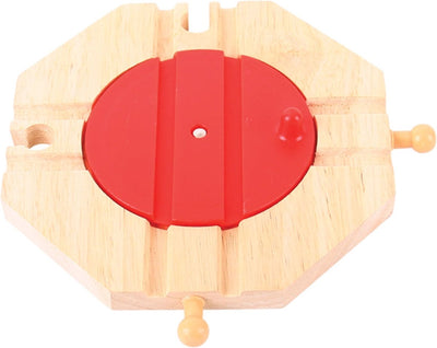 Bigjigs Wooden Rails 4-Direction Turtable