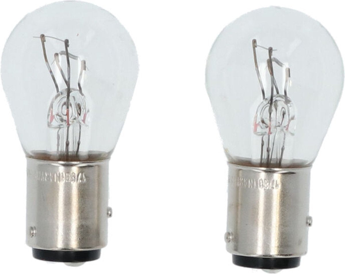 Lampade per auto Carpoint premium p21 4W 12V – set da 2 – luce brillante – resistenti e facili da installare