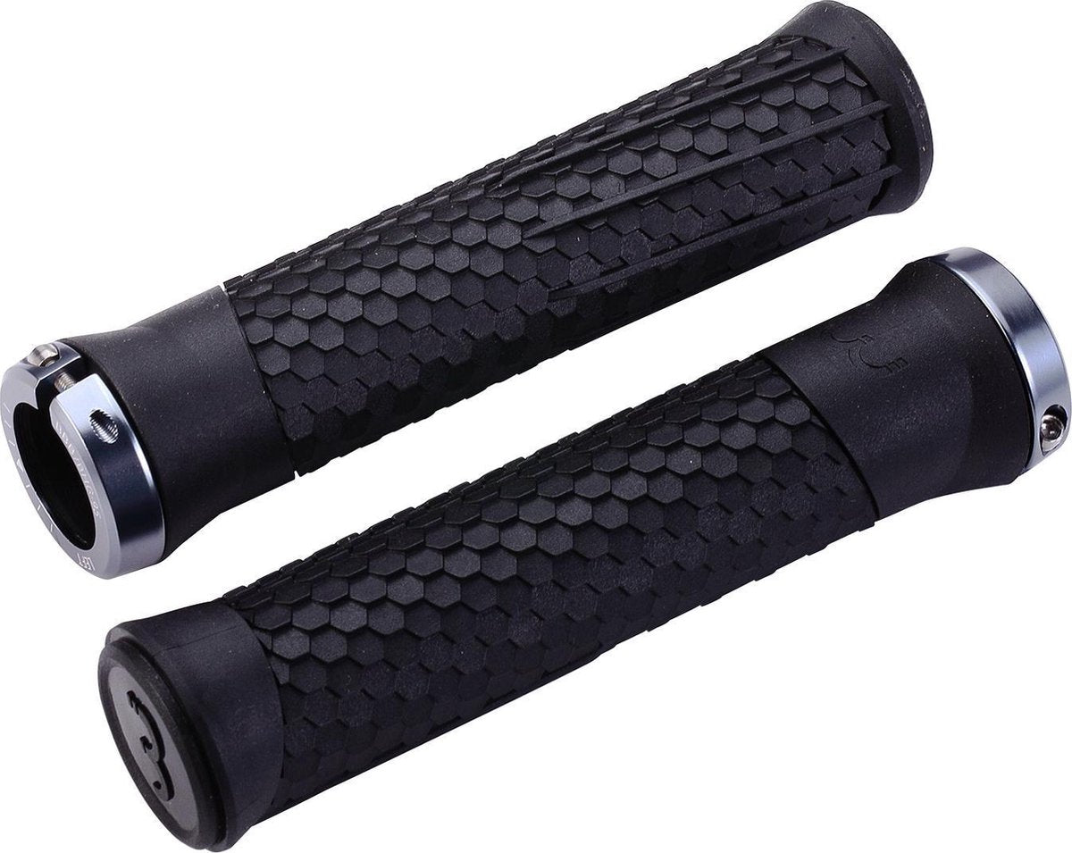 Bbb cycling handvatten fiets python - fiets handvatten met maximale grip - zwart - lengte 142 mm - bhg-95