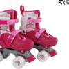 Street rider rolschaatsen roze verstelbaar, maat 31-34