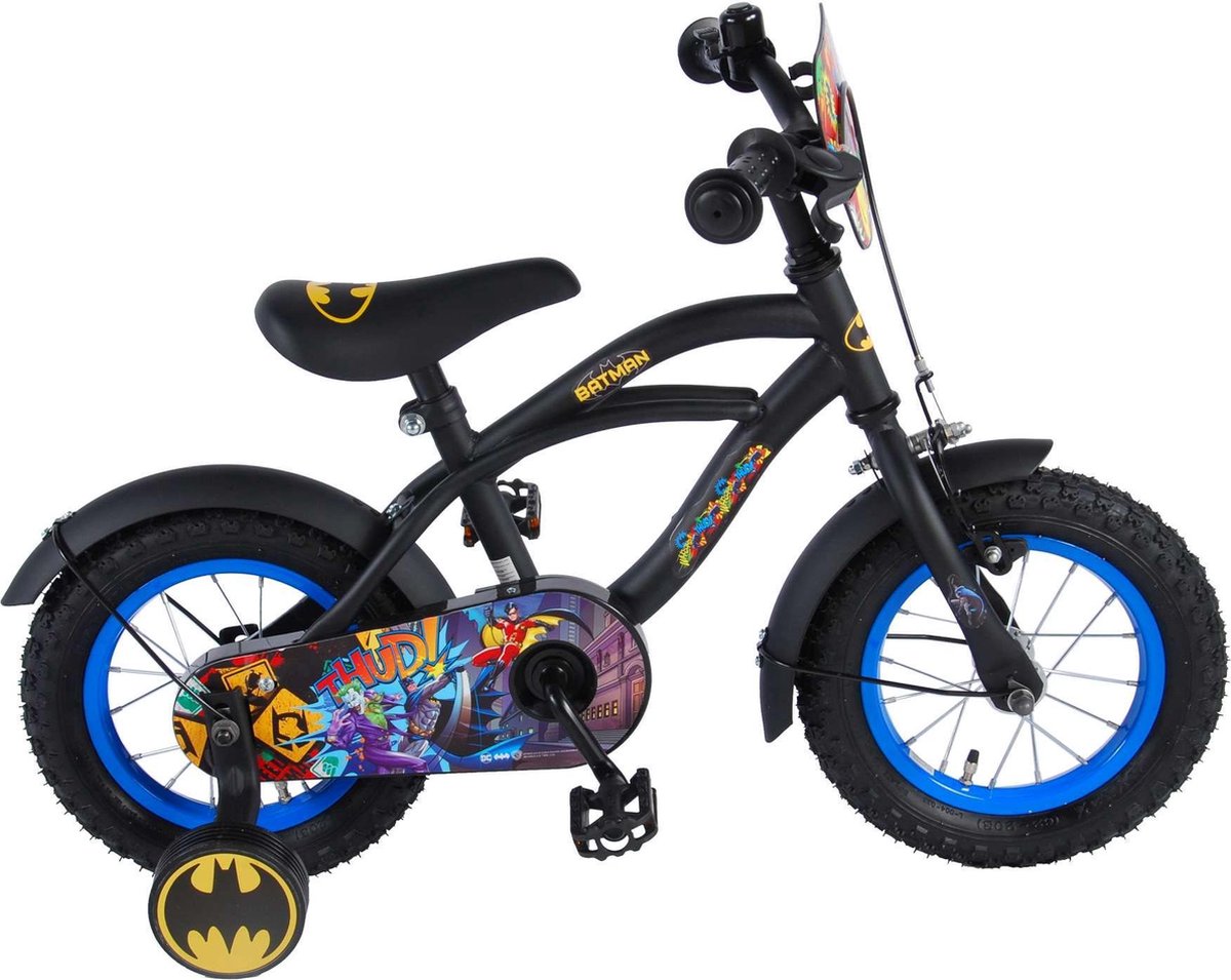 Bicycle per bambini 12 Batman - Giallo nero