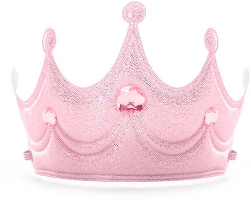 Piccole avventure - Corona da principessa rosa - Morbida corona per bambini
