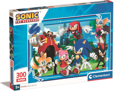Clementoni puzzle puzzle Super Color Sonic, 300st.
