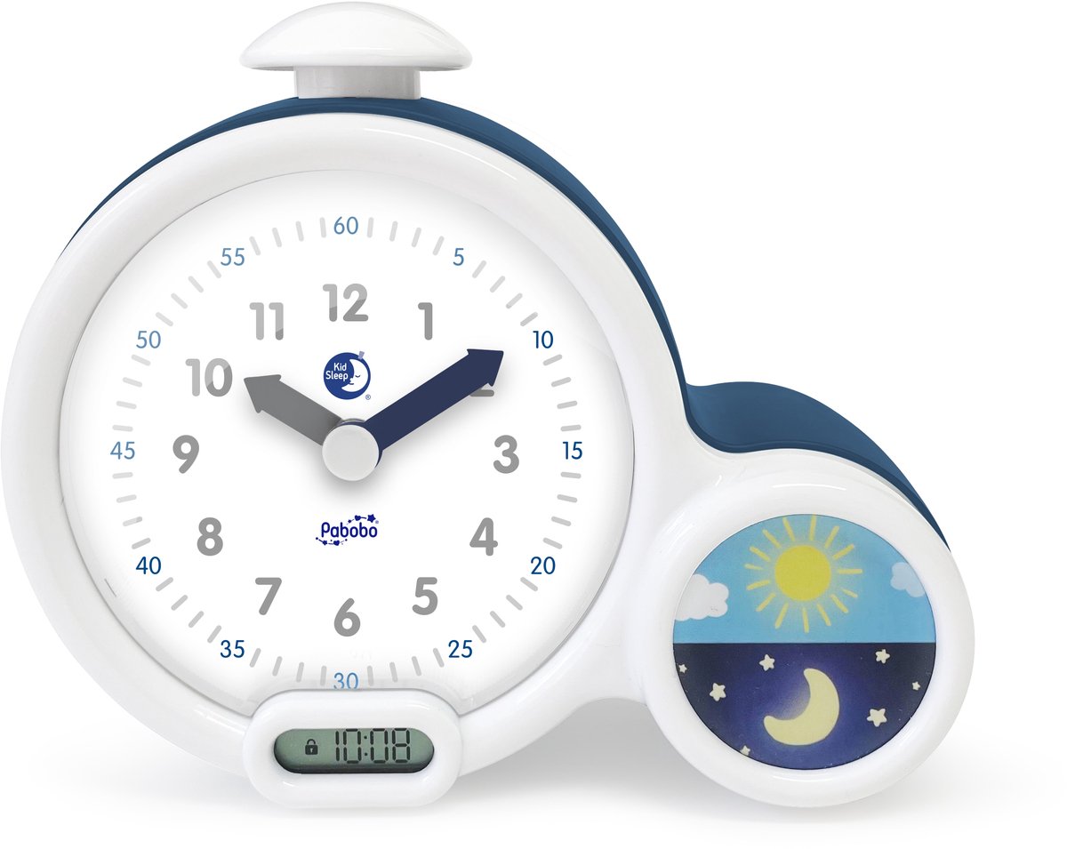 Kidsleep reloj infantil para entrenar el sueño - 2 en 1 - azul