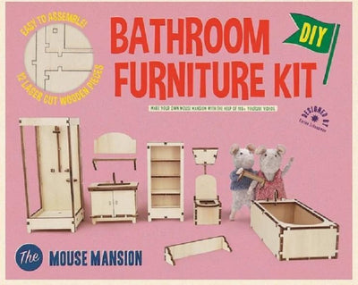 Kit di mobili per la casa del topo - bagno