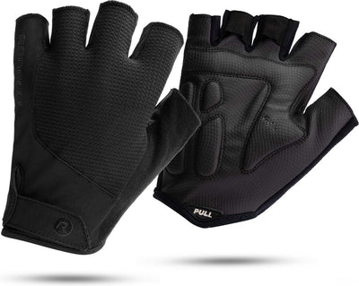 Rogelli essential fietshandschoenen heren - zomer - zwart - s