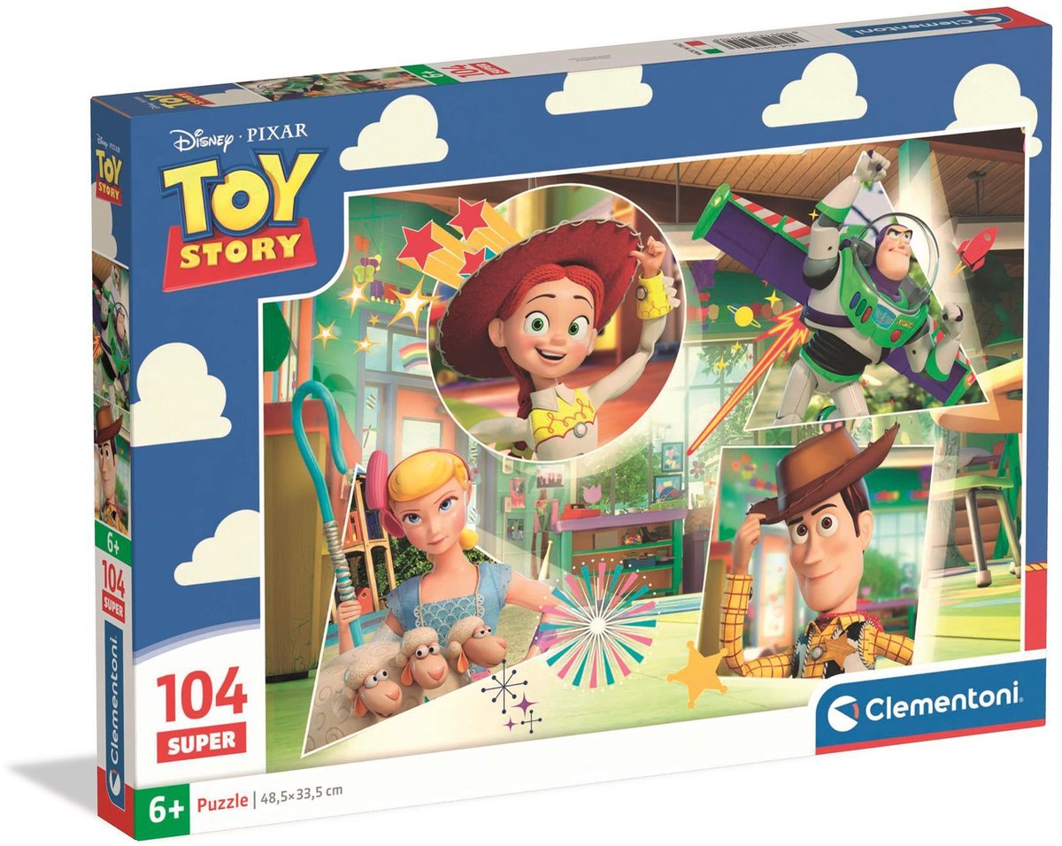 Clementoni - super 104 piezas - toy story
