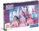 K-pop demonhunters puzzle maxi 104 pezzi di clementoni supercolor - kpop huntrix jigsaw puzzle - regalo k pop per bambini dai 6 anni
