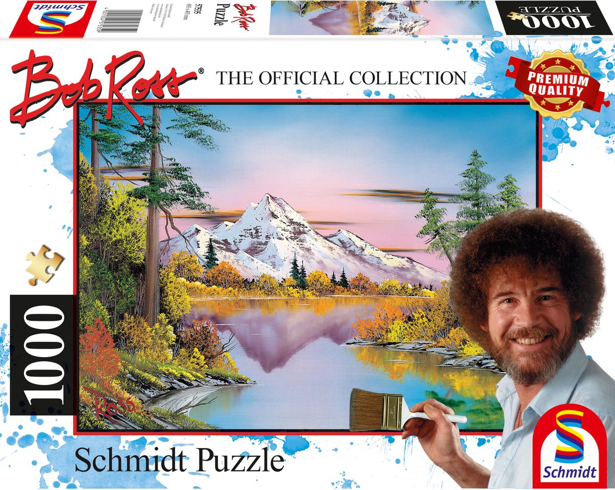 Puzzle Schmidt Riflessioni - Puzzle artistico da 1000 pezzi.
