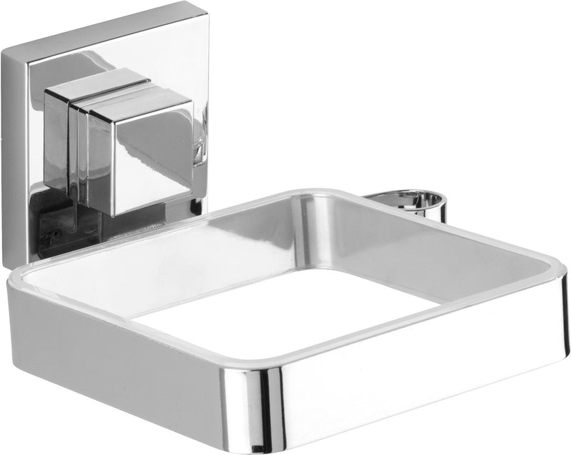 Wenko soporte para secador de pelo vacío-loc 14 x 7,5 cm acero inoxidable plateado