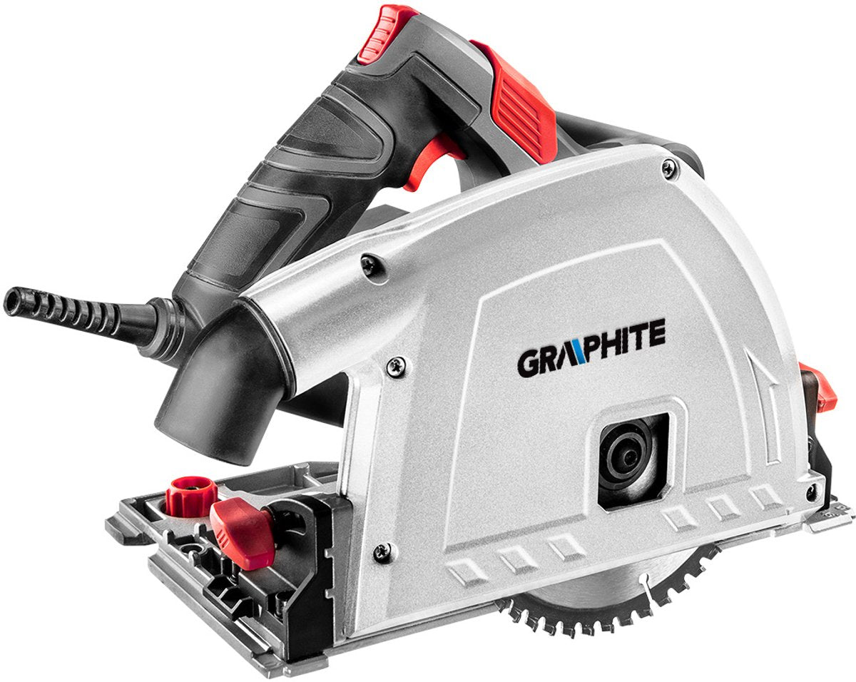 Graphite invalzaag cirkelzaag machine 1200 watt -