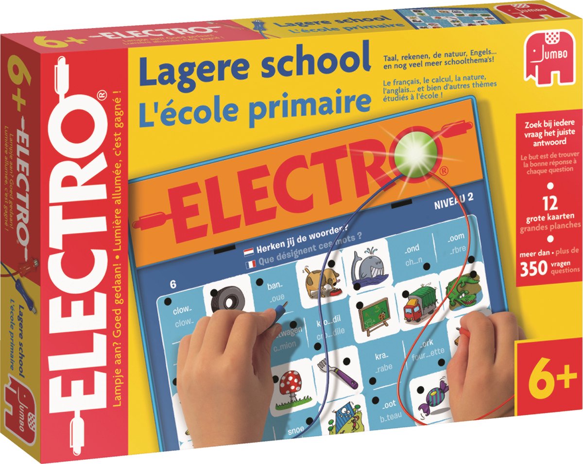 Electro jumbo lagere school educatief spel