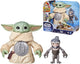 Star wars hasbro : the mandalorian grogu electronic action figure huggin' grogu anzellan 17 cm action figuur