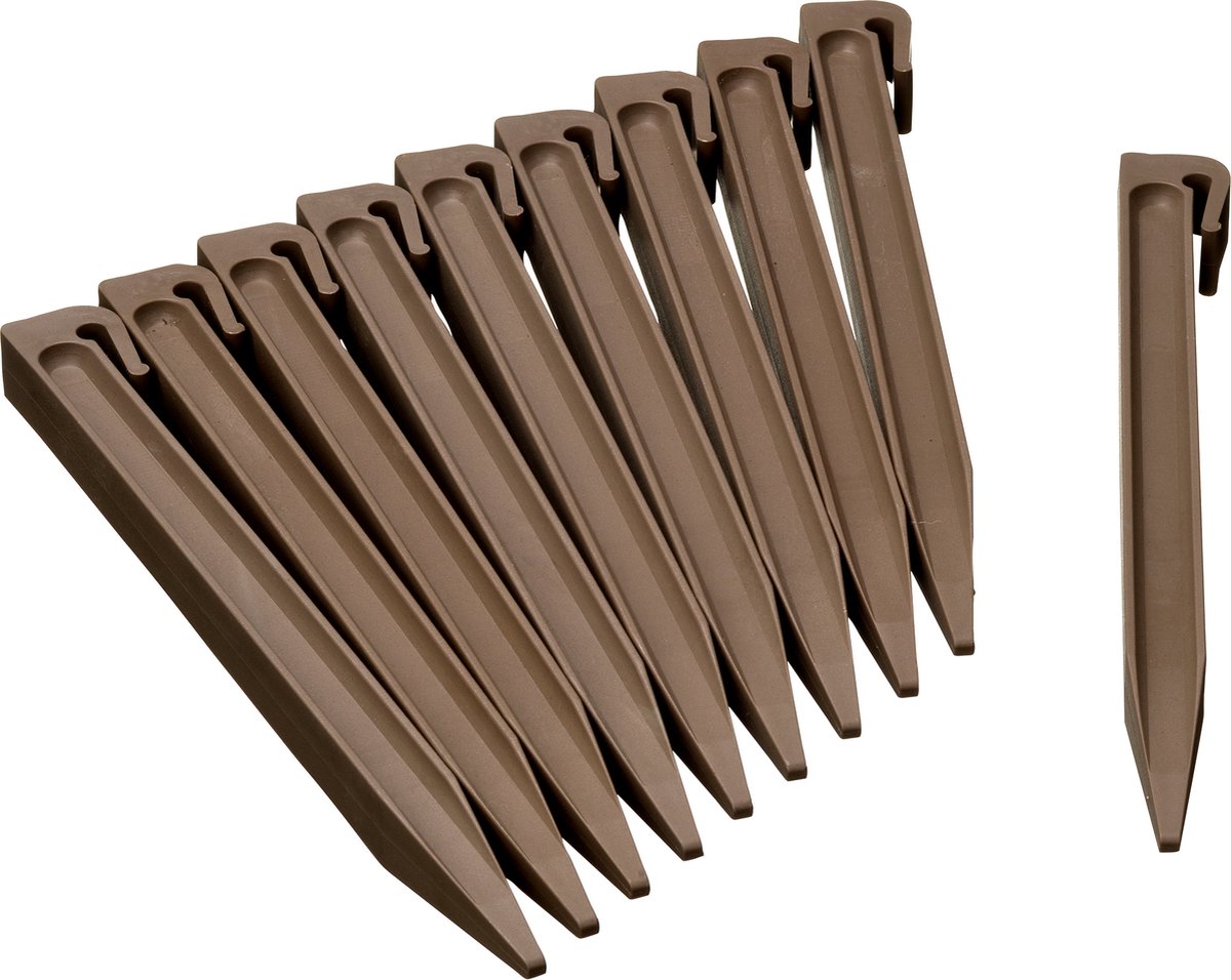 Naturaleza Naturaleza Garden Pins redondas 10 St Taupe
