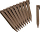 Naturaleza Naturaleza Garden Pins redondas 10 St Taupe