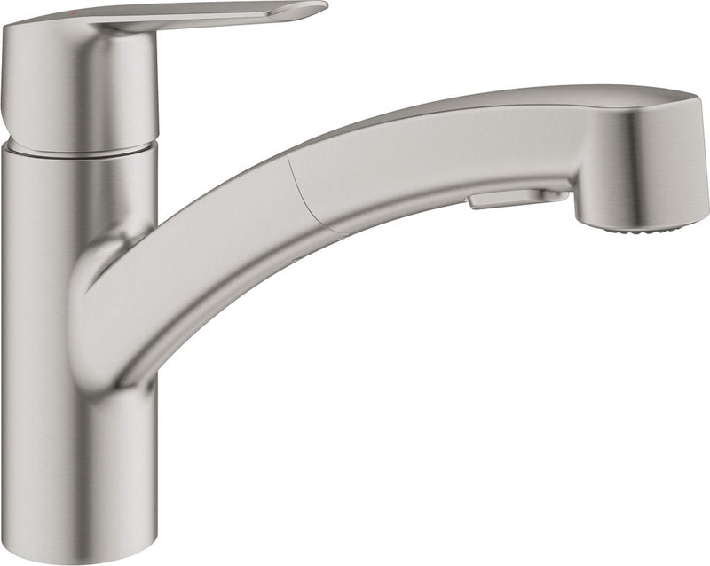 Miscelatore cucina Grohe start bocca bassa estraibile dual spray