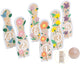 Classic World World Wood Bowlinget Flowers, 14DLG,