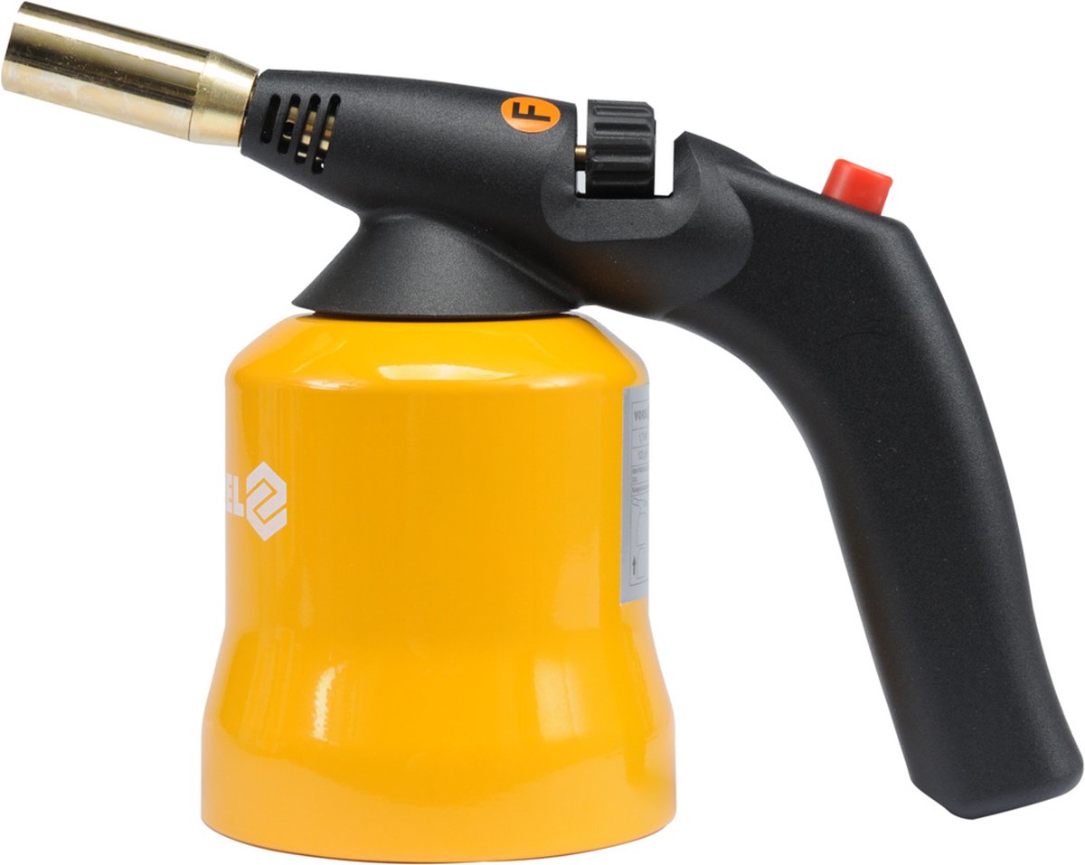 Vorel soldeerbrander met piezo ontsteking - 1700w - 1200°c