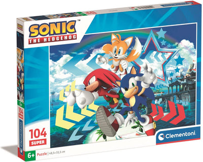 Clementoni Jigsaw Puzzle Super Sonic, 104st.