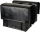 Borsa da bicicletta doppia Fastrider con telone cargo basics nera - 20111200-000