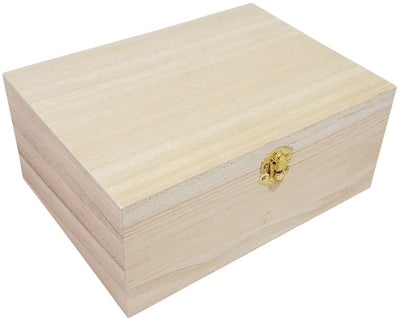 Formato de caja de madera A5 con cubierta de válvula