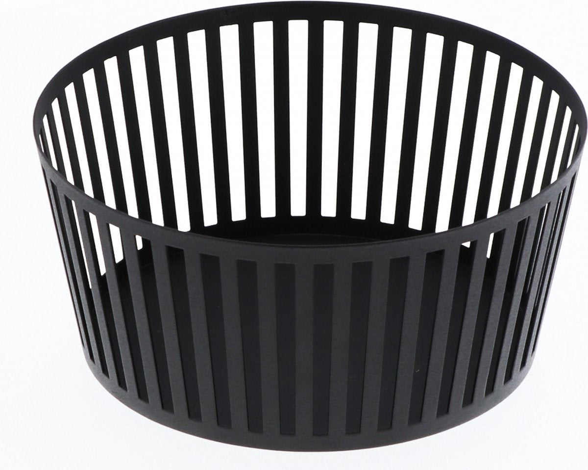 Cesta de frutas Yamazaki - profunda - torre - negro
