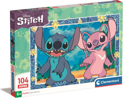 Clementoni puzzle puzzle Super Color Stitch III, 104st.
