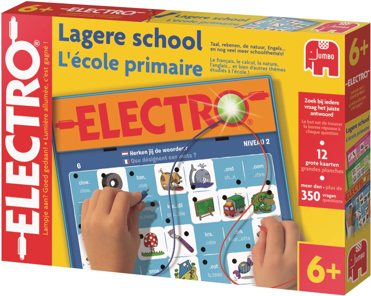 Electro jumbo - - primary school - be - educational game