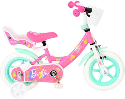 Barbie children's bicycle - girls - mag wheels - 12 inches - pink