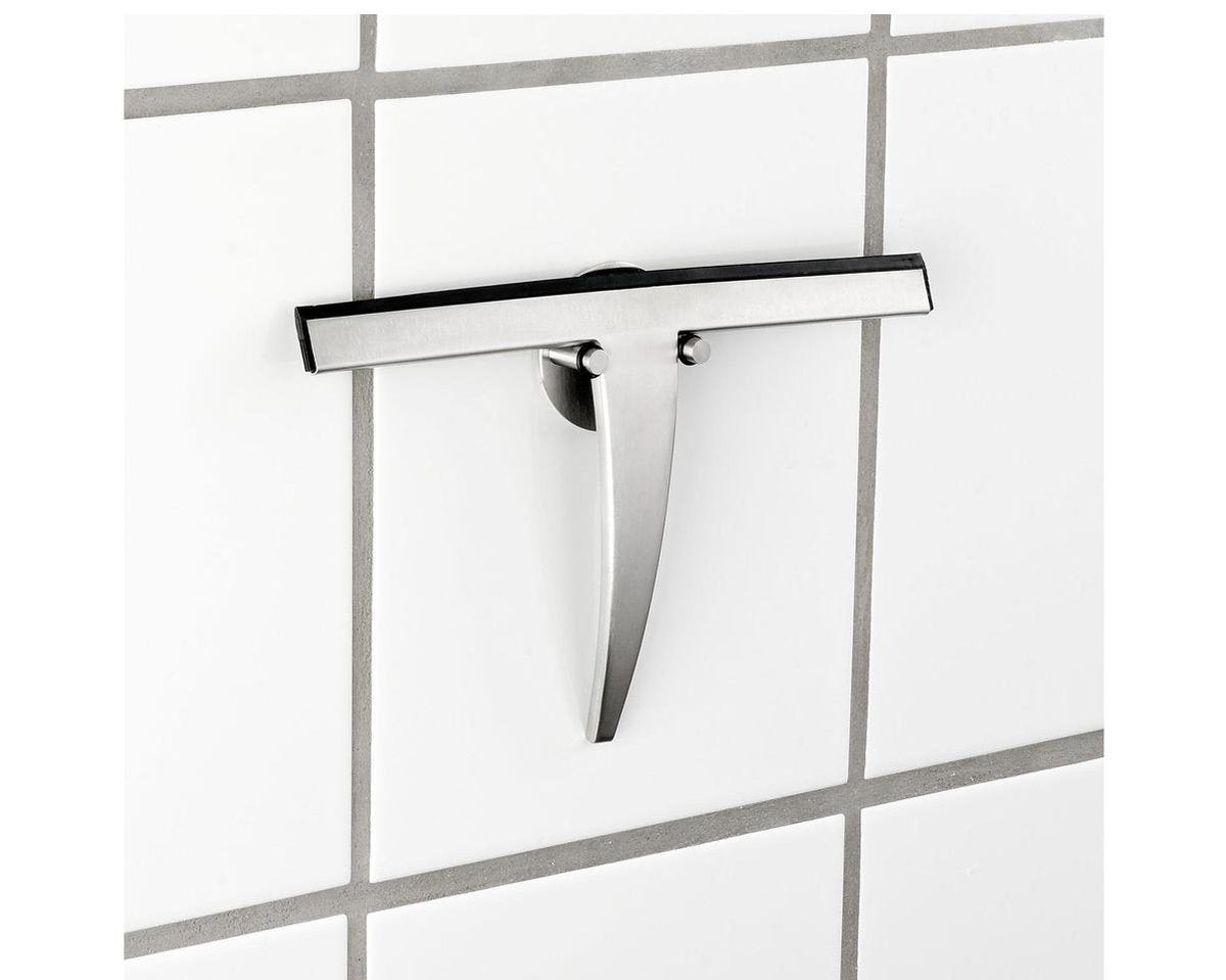 Wenko douchewisser bosa rvs mat - raamwisser - trekker douche - bevestigen zonder boren