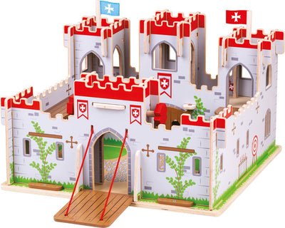 Bigjigs Koning George Wooden Castle