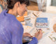 Quaderno Jolie a5 spirale ginkgo Harmony copertina morbida a pois - copertina morbida 240 pagine 120gr