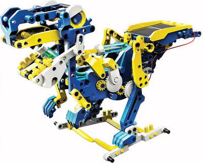 Costrutto senza marchio senza marchio, crea 12-in-1 ivo il kit di costruzione idraulica solare - set di esperimenti - giocattoli a stelo - set di costruzione - giocattoli robot