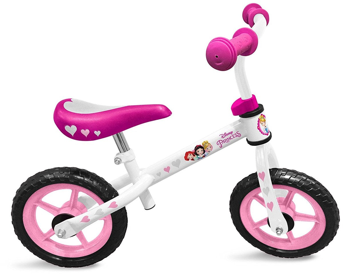 Bicicleta sin pedales Disney Princess - bicicleta sin pedales - mujer - blanco; rosa - 10