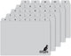 Kangaro tab cards - gray - 210x150 160mm - alphabet - 4az